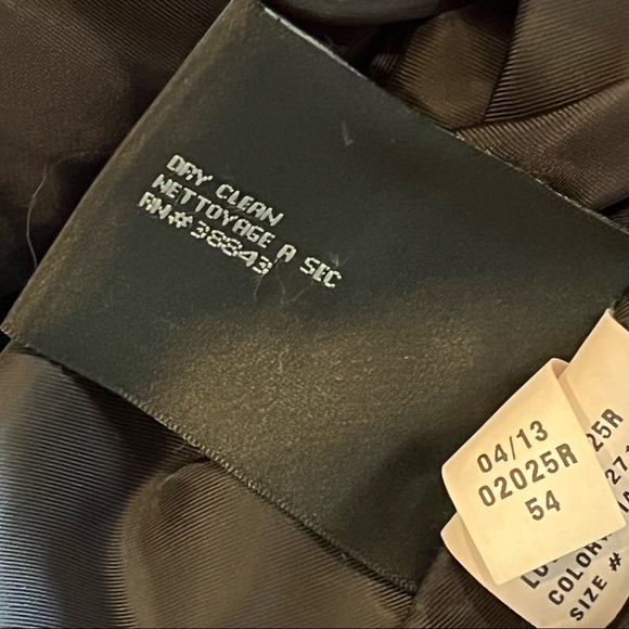 Via Spiga Red Wool + Black Faux Leather Posh Peatcoat - Picture 15 of 16